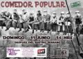 Comedor Popular, domingo 11 de junio, 14 hrs.