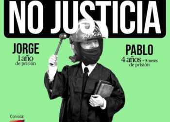 Concentración, viernes 14 de septiembre en apoyo a Jorge y Pablo