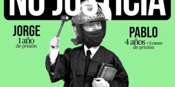 Concentración, viernes 14 de septiembre en apoyo a Jorge y Pablo