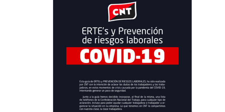 Guía de ERTE´s y PRL ante el COVID-19
