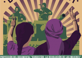 Acto de apoyo a Rojava en Colmenar Viejo