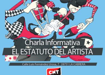Charla informativa trabajador@s del espectáculo y cultura.