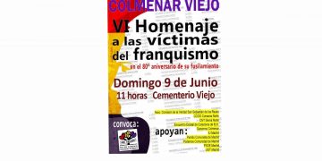 VI Homenaje Víctimas del Franquismo Colmenar Viejo