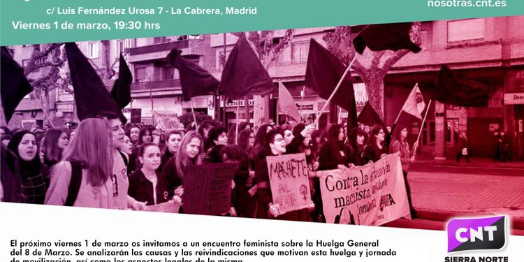 Charla informativa huelga feminista 8M