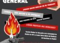 Charla informativa: hacia la huelga general del 11 de noviembre