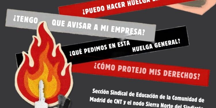 Charla informativa: hacia la huelga general del 11 de noviembre